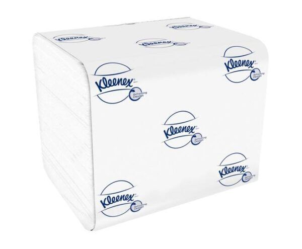 Kleenex® toiletpapier Ultra, 2-laags, wit, gevouwen, 36x200vel/doos - 8408 - Afbeelding 2