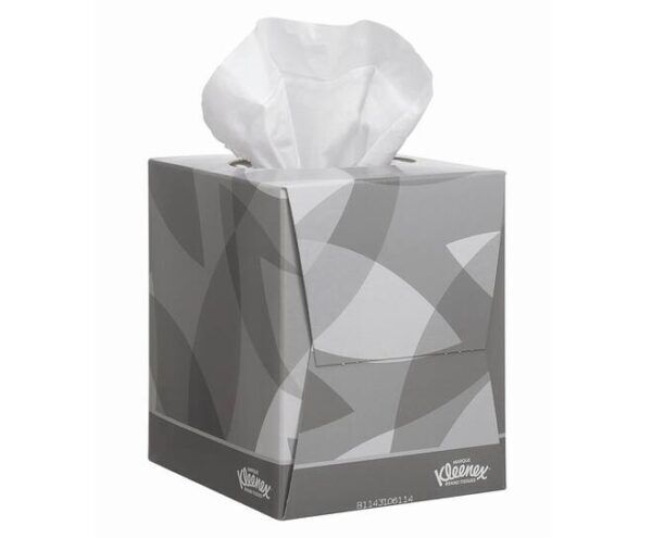 Kleenex® facial tissue kubus 2-laags wit 21x20cm 12x88st - 8834 - Afbeelding 2