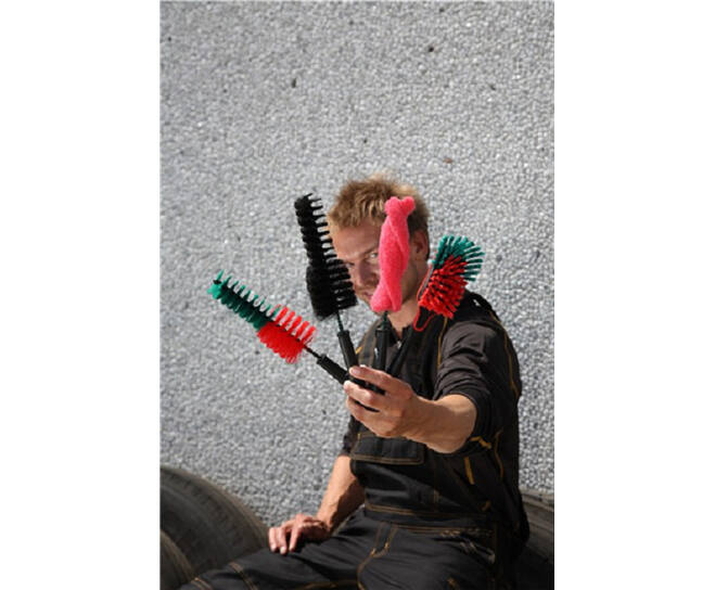 Vikan Transport Velgborstel Hard groen - 525352 - Afbeelding 5