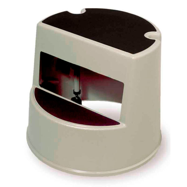 Verrijdbaar opstapje beige, zwart - VB 002523