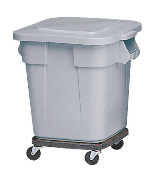 Vierkante Brute container 106 liter grijs - VB 003526 - Afbeelding 2