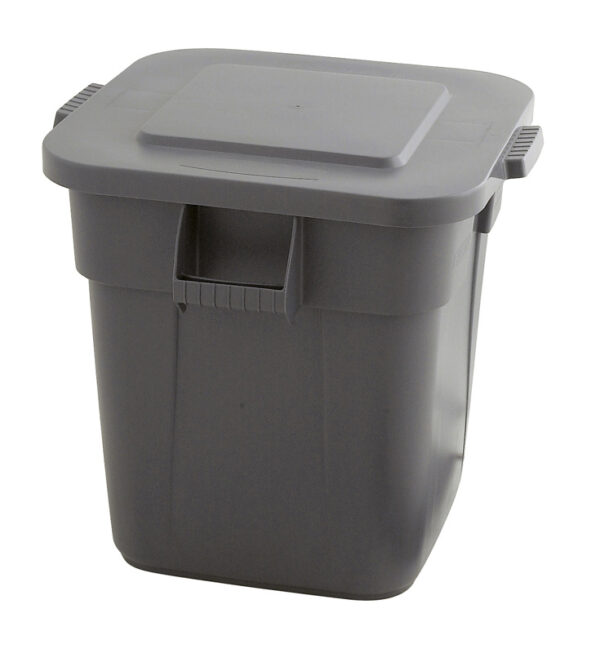 Vierkante Brute container 151,4 liter grijs - VB 003536 - Afbeelding 2