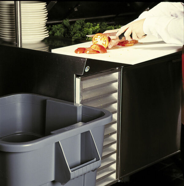 Vierkante Brute container 151,4 liter grijs - VB 003536 - Afbeelding 4