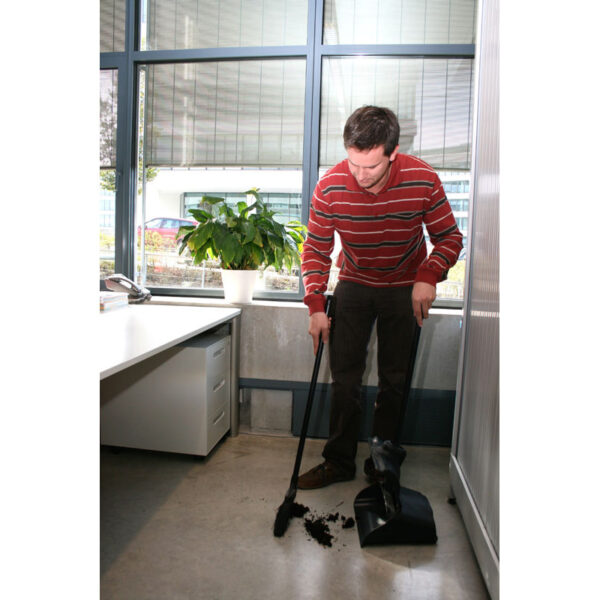 Lobby Pro stofblik met deksel zwart - VB 002532 - Afbeelding 3