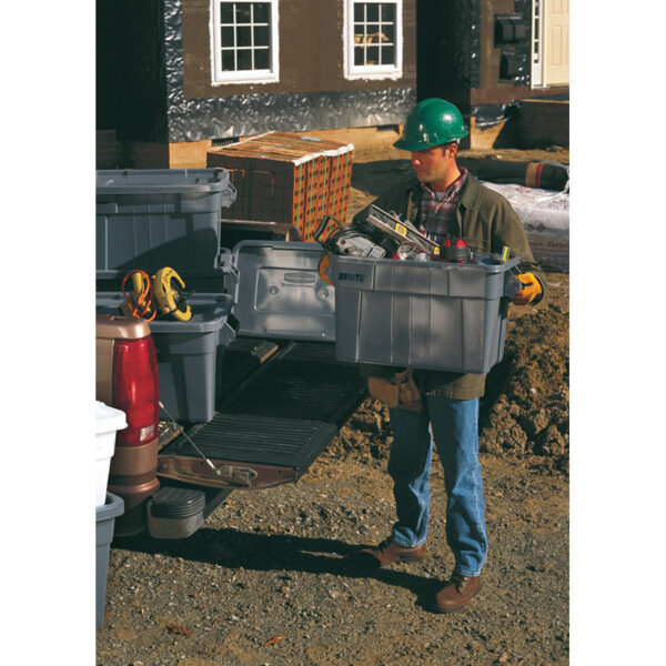Brute-opbergbox 75,5 liter grijs - VB 000931 - Afbeelding 3