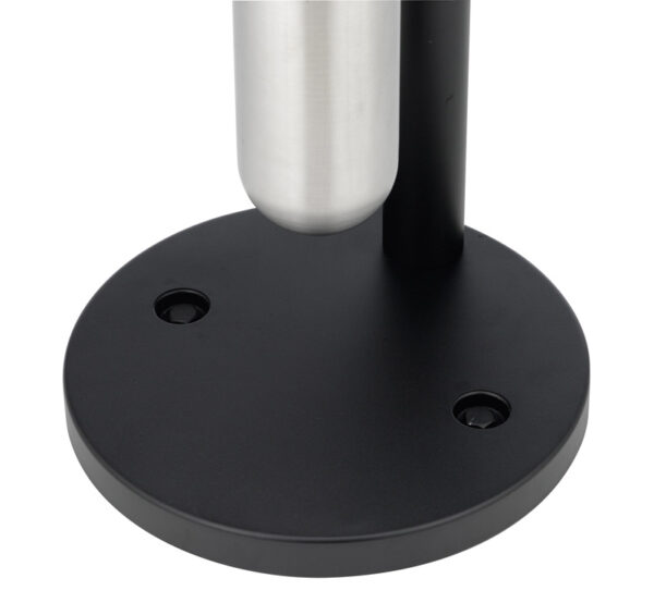 Staande asbak Infinity zwart, RVS - VB 000931 - Afbeelding 3