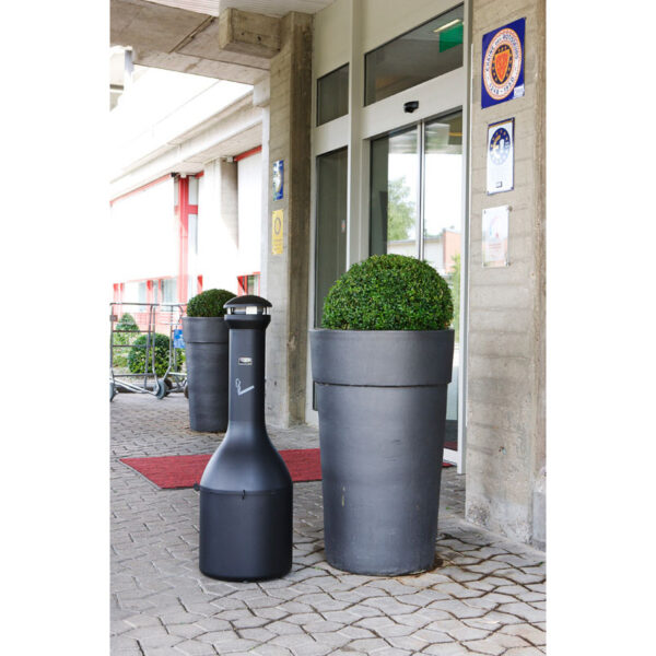 Staande asbak Genie Infinity zwart - VB 000933 - Afbeelding 2