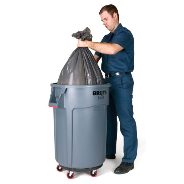 Ronde Brute Utility container 166,5 liter grijs - VB 002643-60 - Afbeelding 3