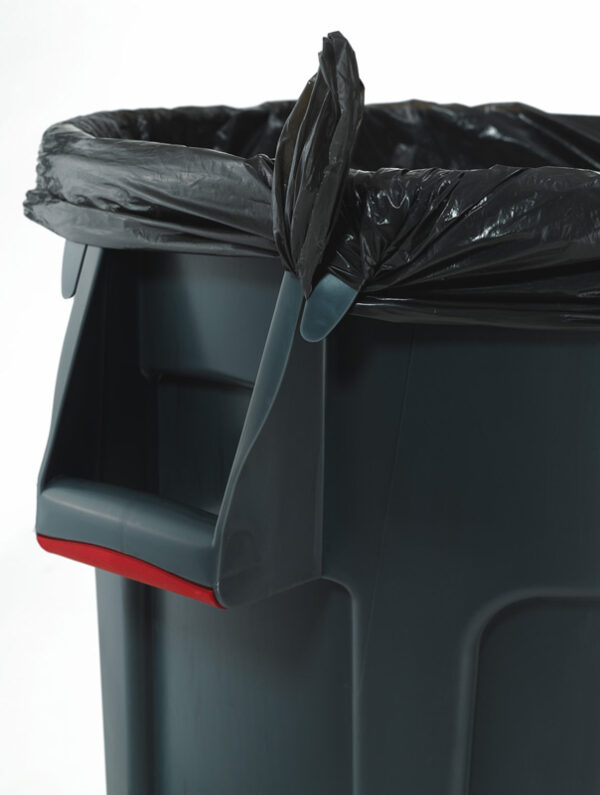 Ronde Brute Utility container 166,5 liter zwart - VB 002643-60 - Afbeelding 2
