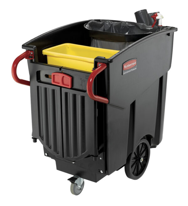 Mega Brute mobiele afvalverzamelaar zwart - VB 000973