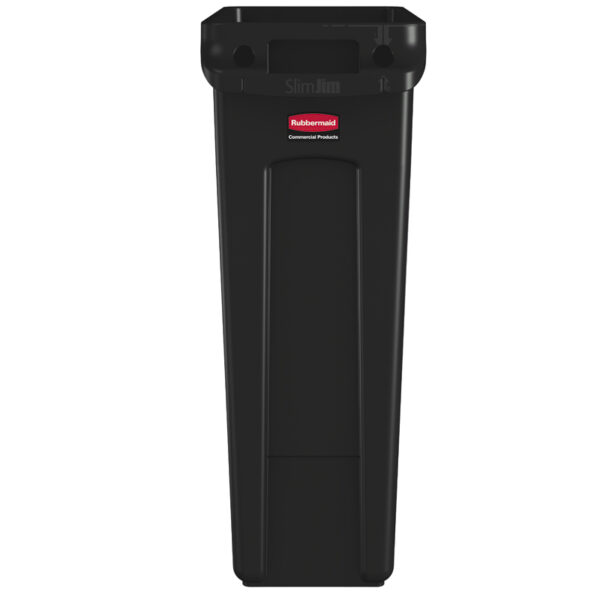 Slim Jim met luchtsleuven 87 liter zwart - VB 186352 - Afbeelding 2