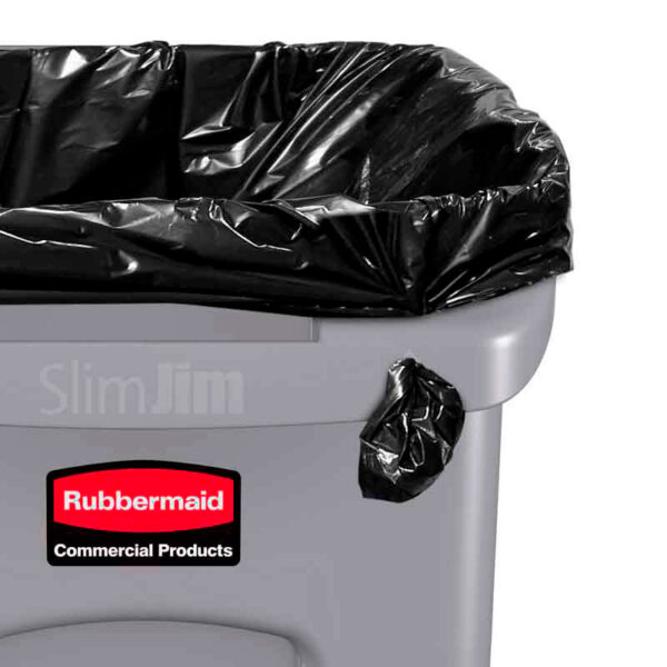 Slim Jim met luchtsleuven 87 liter grijs - VB 186376 - Afbeelding 6