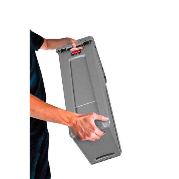 Slim Jim met luchtsleuven 87 liter grijs - VB 186376 - Afbeelding 8