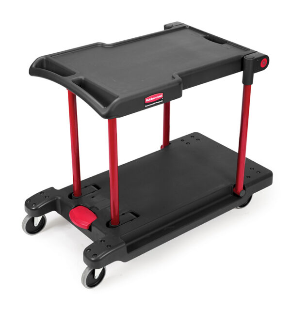 Multifunctionele Servicewagen zwart, rood - VB 004300