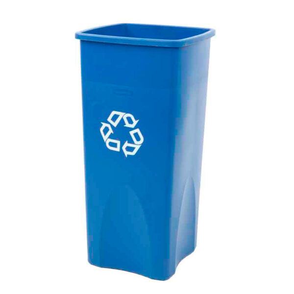 Untouchable container blauw, recyclingsymbool - VB 003569