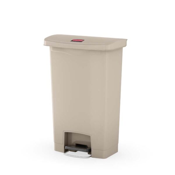 Slim Jim Step On container Front Step kunststof 50 liter beige - VB 223927