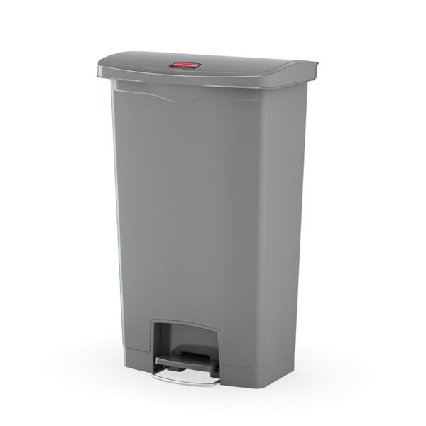 Slim Jim Step On container Front Step kunststof 68 liter grijs - VB 224481