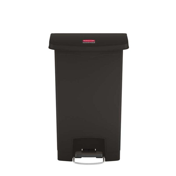 Slim Jim Step On container Front Step kunststof 50 liter zwart - VB 224559 - Afbeelding 2