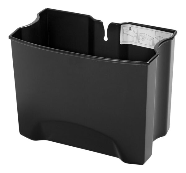 Binnenbak 15 liter Front Step RVS zwart - VB 225037