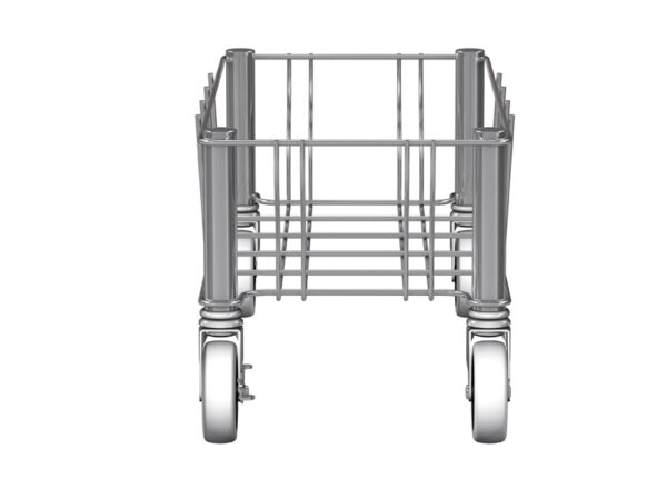 Slim Jim enkelvoudige RVS dolly RVS - VB 227970 - Afbeelding 2