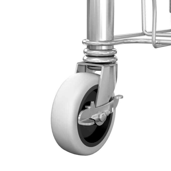 Slim Jim enkelvoudige RVS dolly RVS - VB 227970 - Afbeelding 3