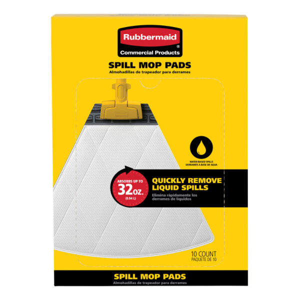 Spill Mop Navulling Pads wit - VB 237597 - Afbeelding 2