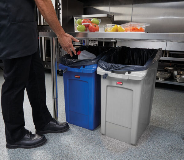 Slim Jim Under-Counter container 87 liter grijs - VB 237696 - Afbeelding 11