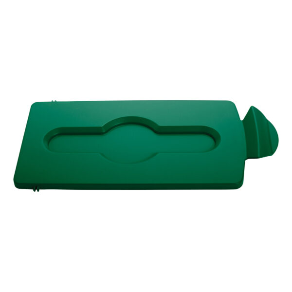 Deksel gesloten voor Slim Jim Recyclingstation groen - VB 237832