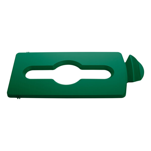 Deksel mixed recycling voor Slim Jim Recyclingstation groen - VB 237863