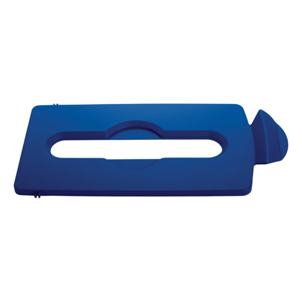 Deksel papier voor Slim Jim Recyclingstation blauw - VB 237894