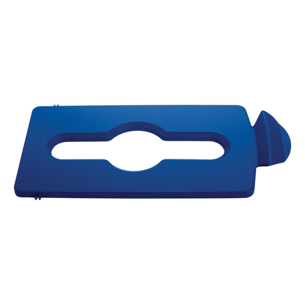 Deksel mixed recycling voor Slim Jim Recyclingstation blauw - VB 237900