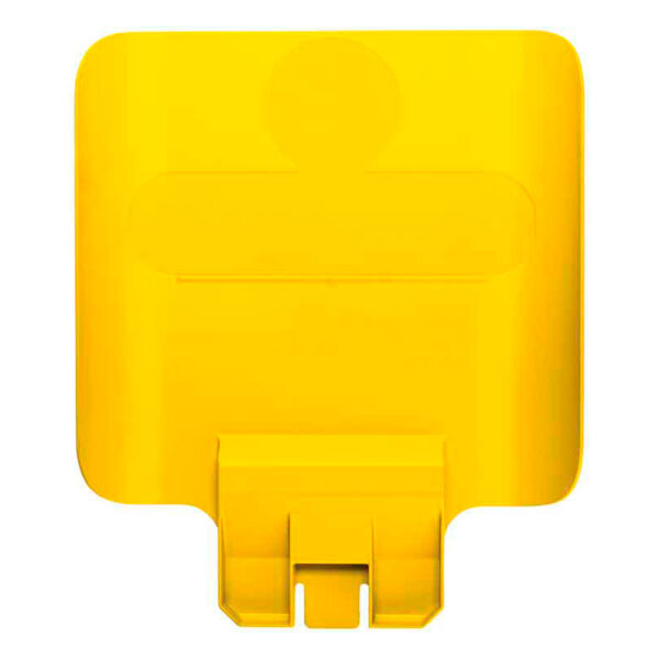 Paneel voor Slim Jim Recyclingstation geel - VB 238044
