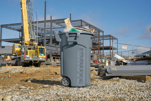 Brute container op Wielen 166,5 liter grijs - VB 297423 - Afbeelding 9