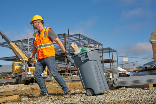Brute container op Wielen 166,5 liter grijs - VB 297423 - Afbeelding 11