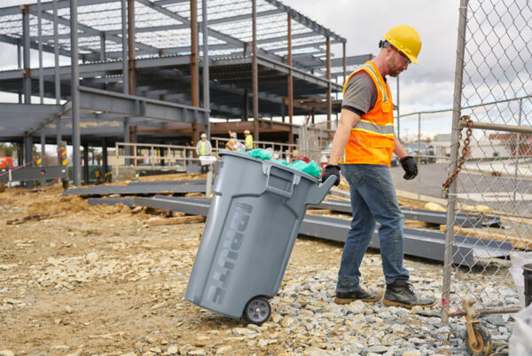 Brute container op Wielen 166,5 liter grijs - VB 297423 - Afbeelding 12