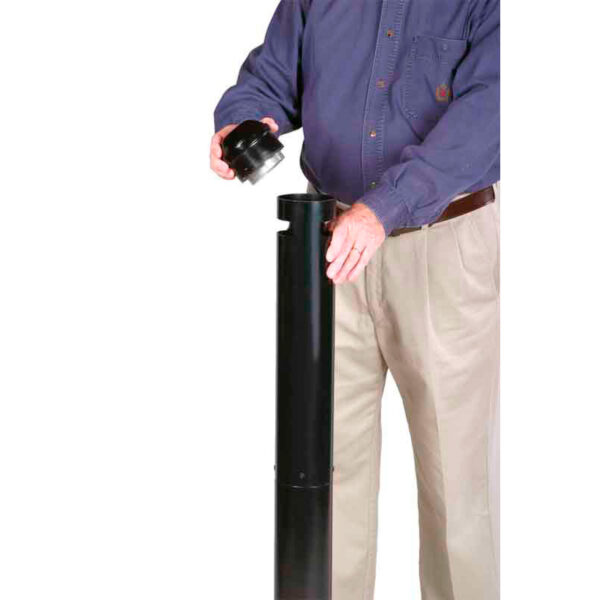 Smokers' Pole zwart - VB 127728 - Afbeelding 2
