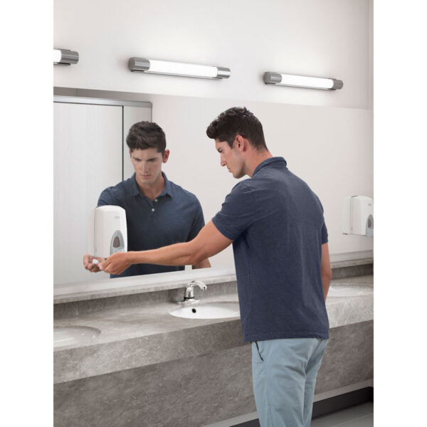 Manuele Schuimzeepdispenser 800ml grijs - VB 500173 - Afbeelding 3