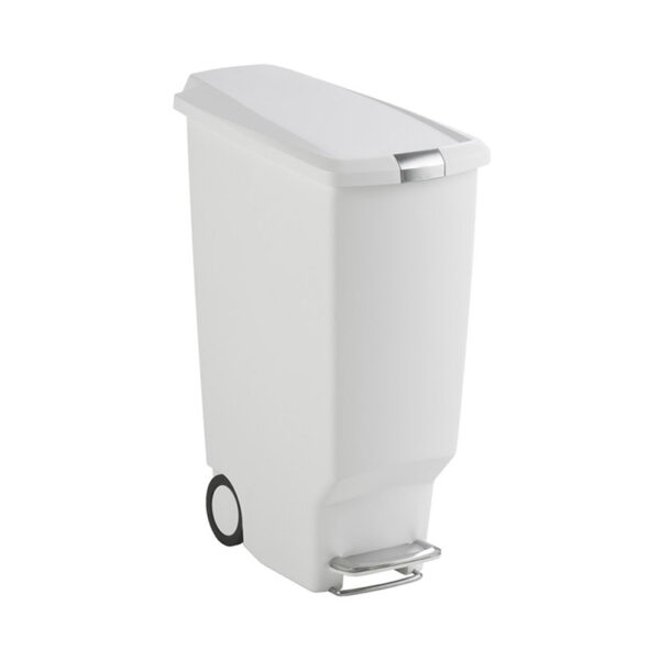 Slim Step Can 40 liter wit - VB 012797