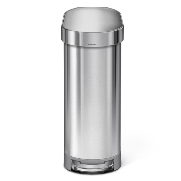 Slimline Pedaalemmer 45 liter Zilver - VB 020051 - Afbeelding 3