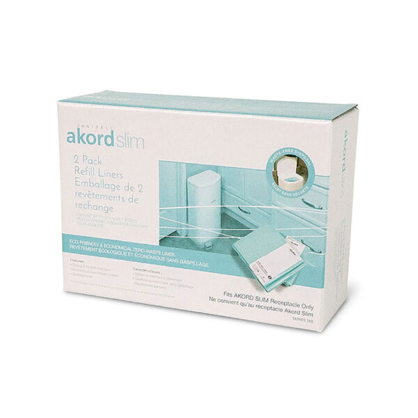 Afvalzakken navulling Akord Slim mint - VB 002140 - Afbeelding 3