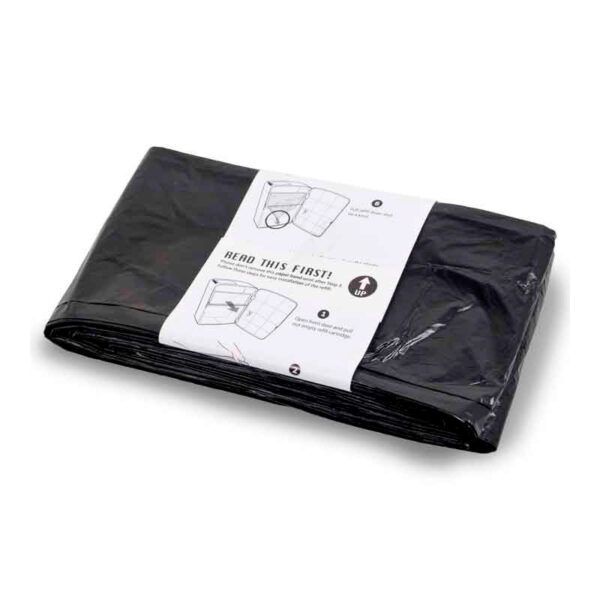 Afvalzakken navulling Privé zwart - VB 002164