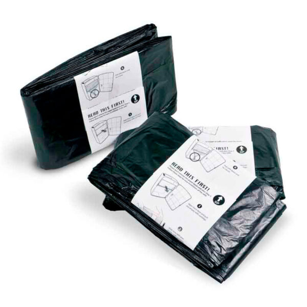 Afvalzakken navulling Privé zwart - VB 002164 - Afbeelding 2