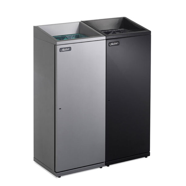 T330 Afvalbak 75,7 liter zwart - VB 002478 - Afbeelding 3