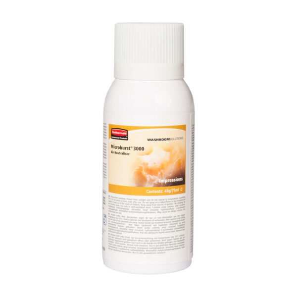 Rubbermaid Microburst luchtverfrisser navulling 'Impressions' 12x75ml - 288886