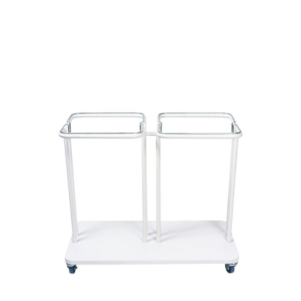 Afvalbak Combo 2x40 liter wit - VB 492051 - Afbeelding 2