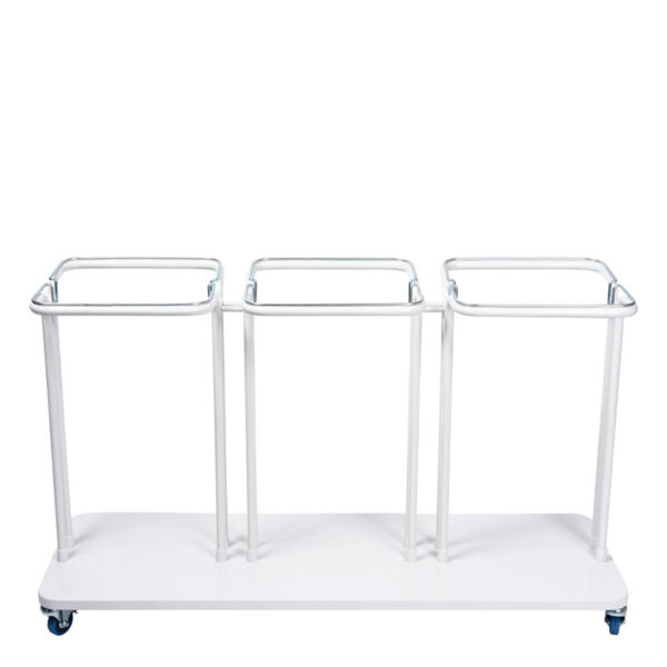 Afvalbak Combo 3x40 liter wit - VB 492075 - Afbeelding 2
