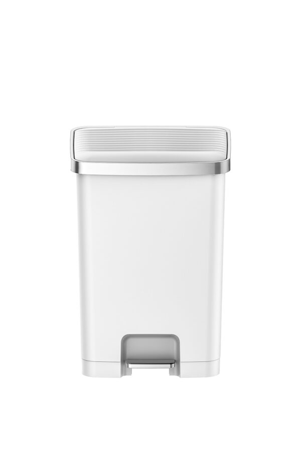 Hana 2 Pedaalemmer 70 liter wit - VB 638870 - Afbeelding 2