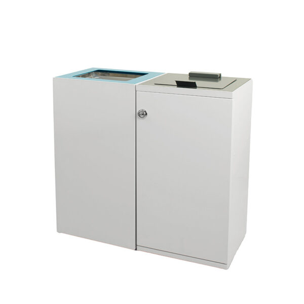 Modulaire afvalscheidingsunit 90 liter wit - VB 206810 - Afbeelding 5