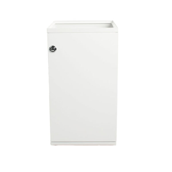 Modulaire Afvalbak met Deur en Zakhouder 85 liter wit - VB 206834