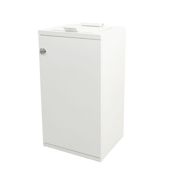 Modulaire Afvalbak met Deur en Zakhouder 85 liter wit - VB 206834 - Afbeelding 3